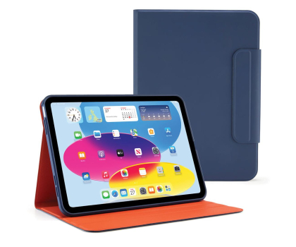 Etui na tablet Pipetto Origami No5 Rotating Folio Case iPad 10.9 (2022) dark blue